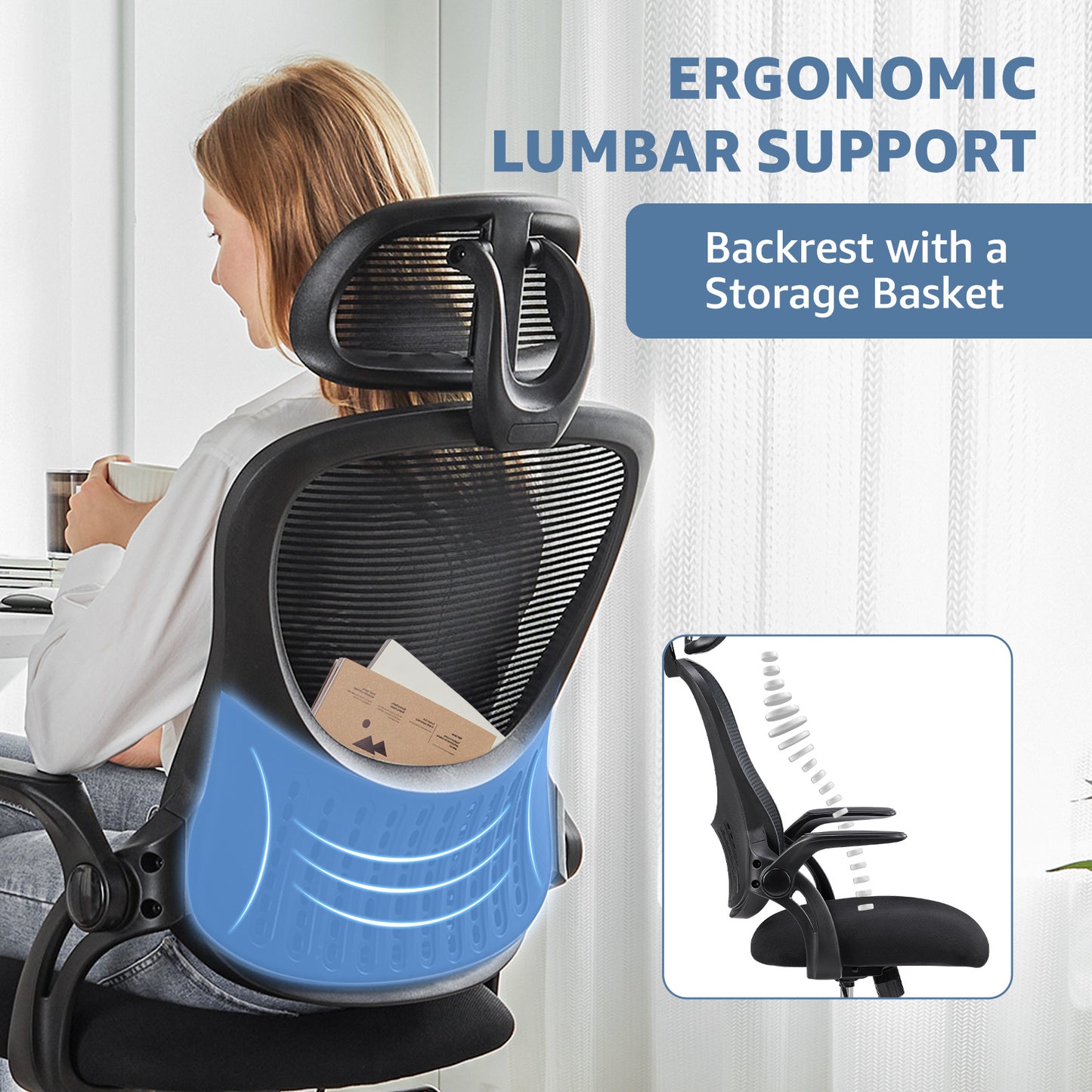 Ergonomics Office Computer Desk And Chair